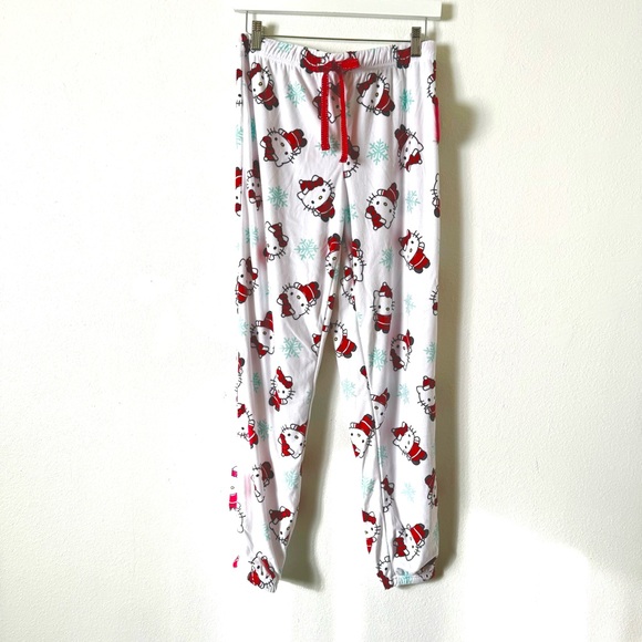 Hello Kitty Christmas Pajamas Pants - Picture 1 of 7